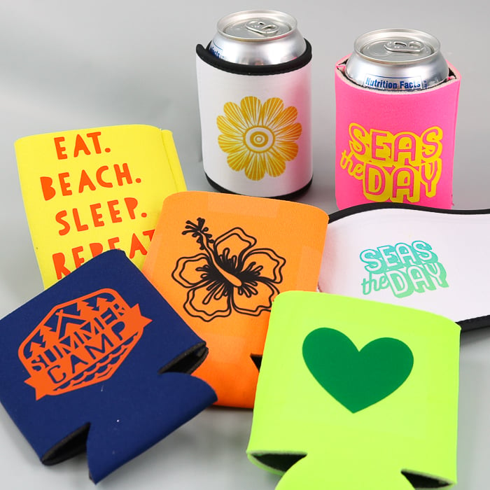 DIY Iron-on Koozies