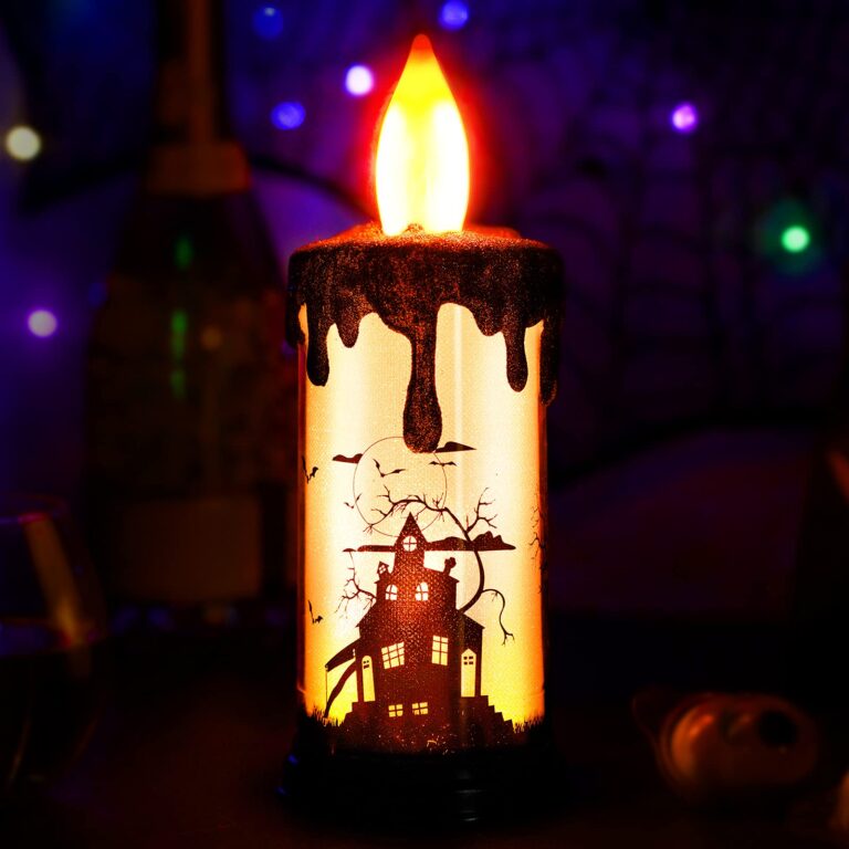 Glitter-Halloween-Candles