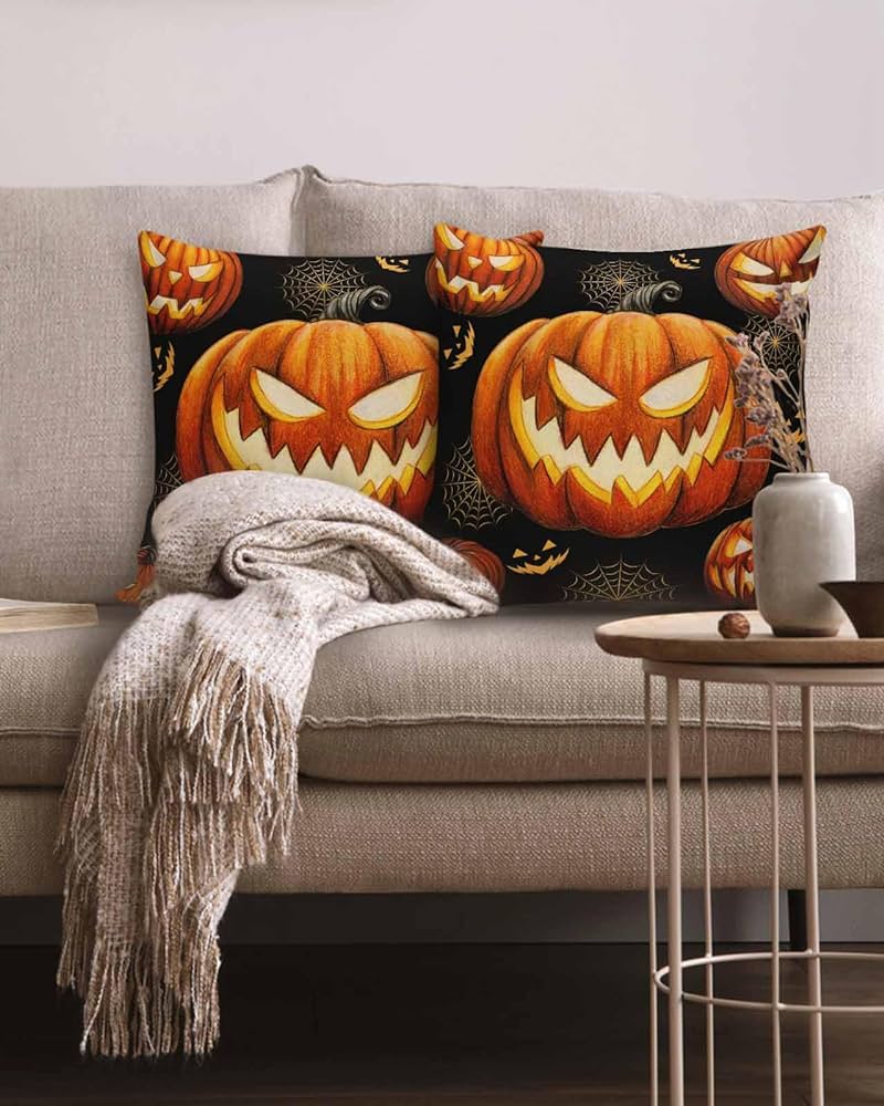 Burlap-Halloween-Pillows