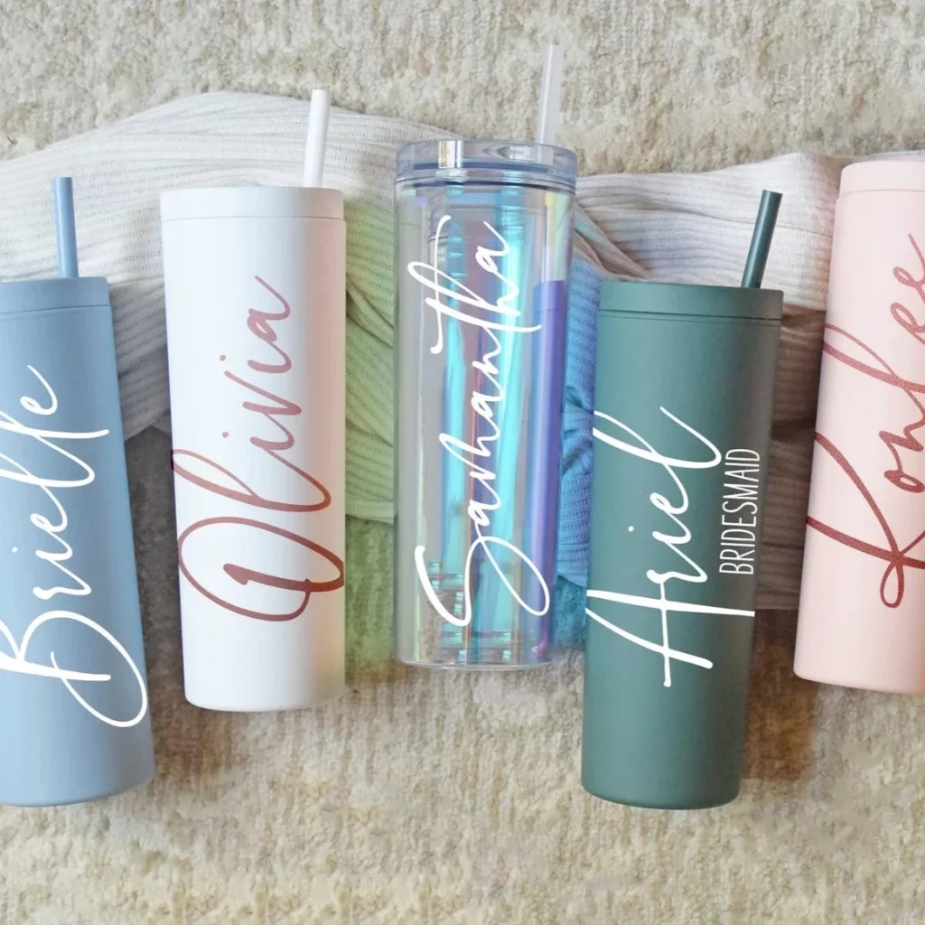 Customized-Tumblers-by Cricut-Maker