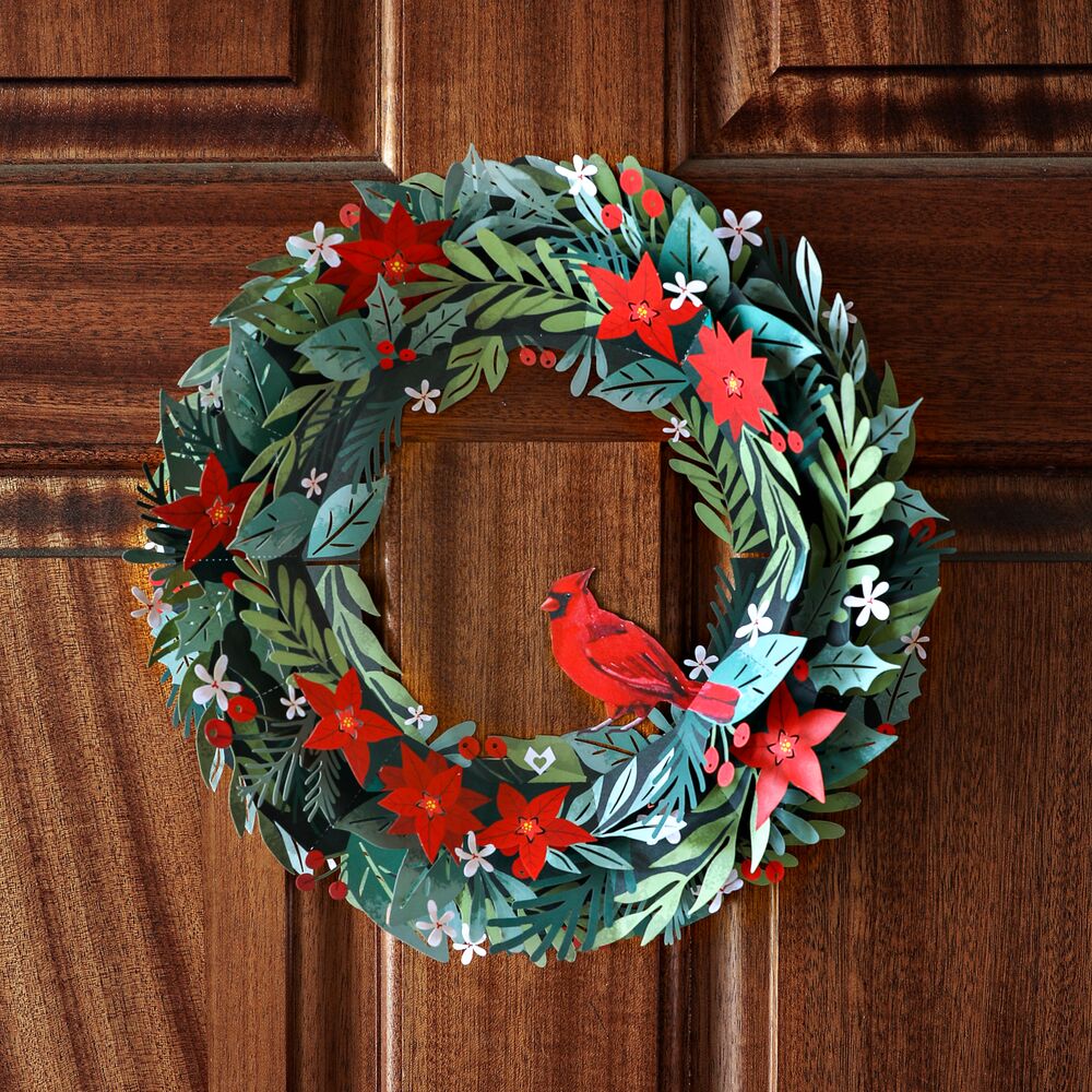 A-Christmas-wreath-is-a-specialized-decoration-for-festive-cheer