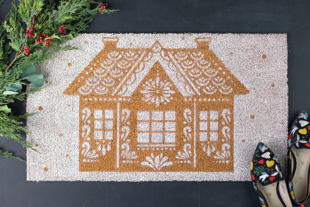 Gingerbread-doormat