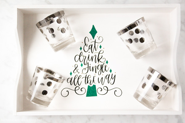 Silhouette-serving-tray-for-Christmas