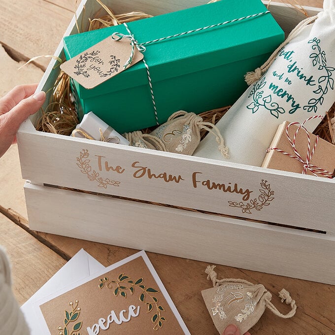 Personalize-the-Christmas-hamper-with-creative-designs-and-fonts-using-your-favorite-Cricut-machine