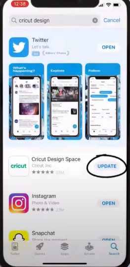 click-update