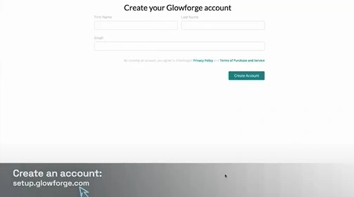 Click Create Account