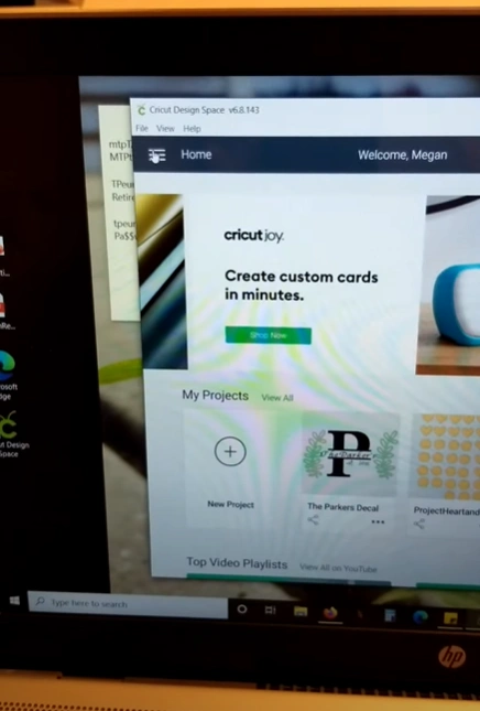 Go to the Menu button
