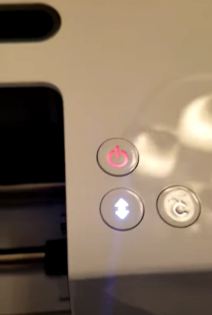 Power on the Cricut machine