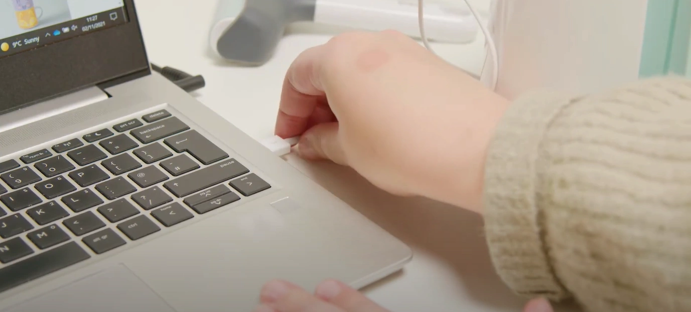 disconnect the USB cable from your device