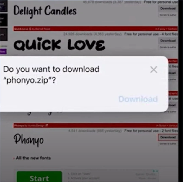 Download the font