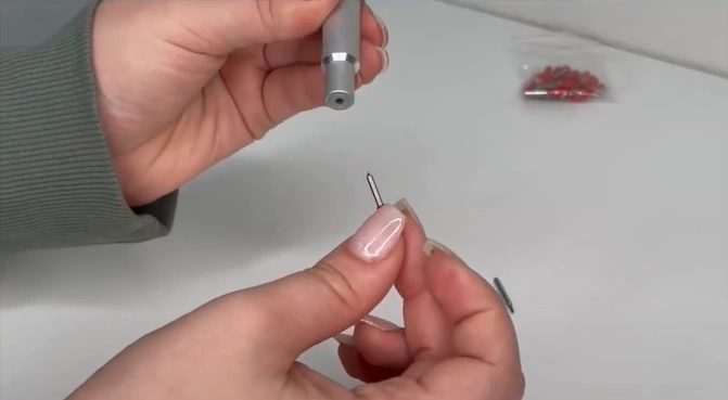 Push the plunger again