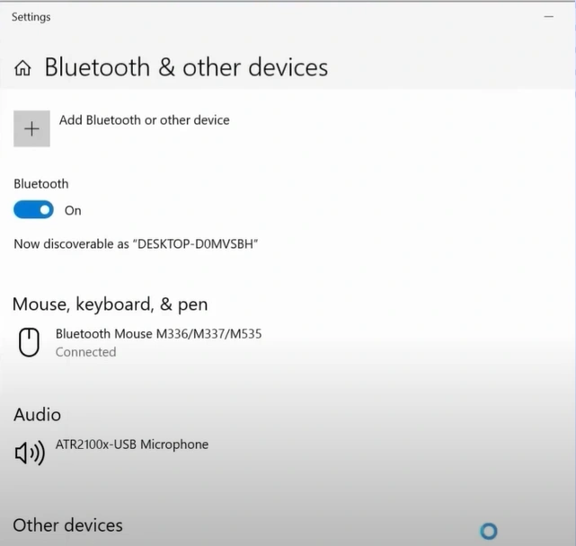 Once the connection is established