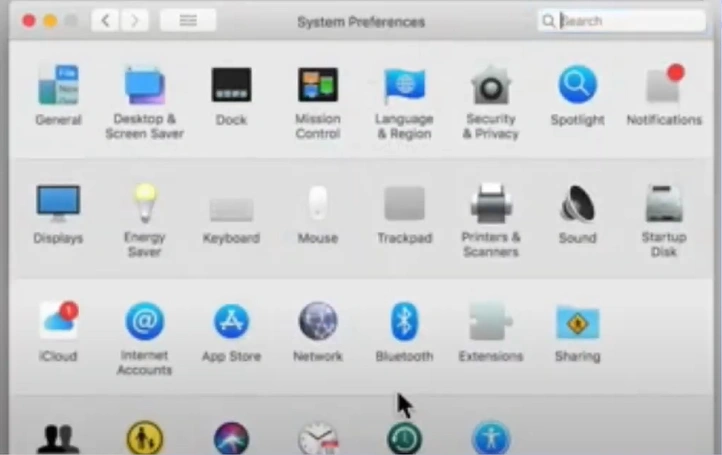 Open System Preferences on your Mac
