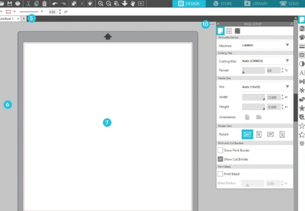 The software will start detecting