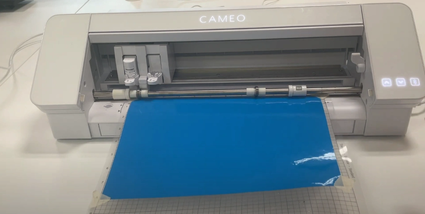 your mat is loaded and ready to cut