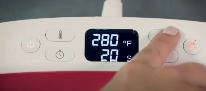 Pressing these buttons will jump straight to the 10-degree increments