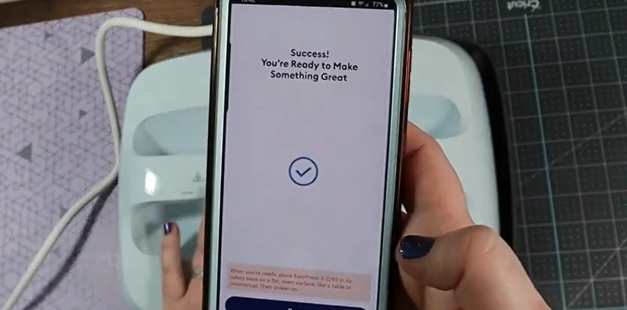 You will get a “Success! You’re Ready