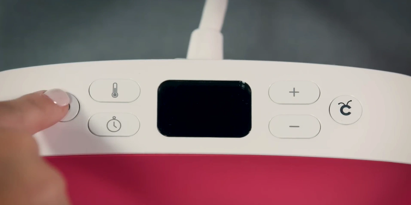 Press the power button