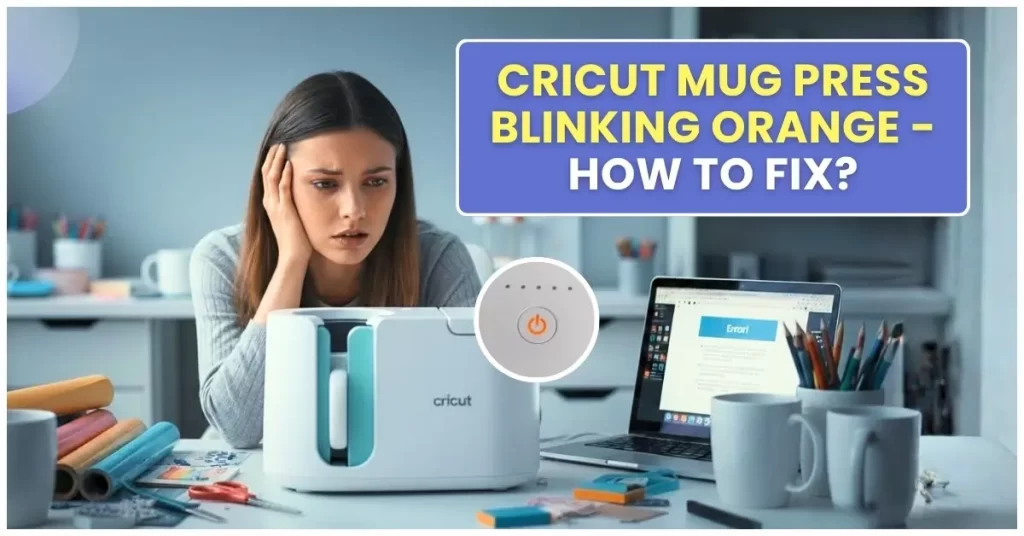 Cricut Mug Press Blinking Orange – How to Fix?