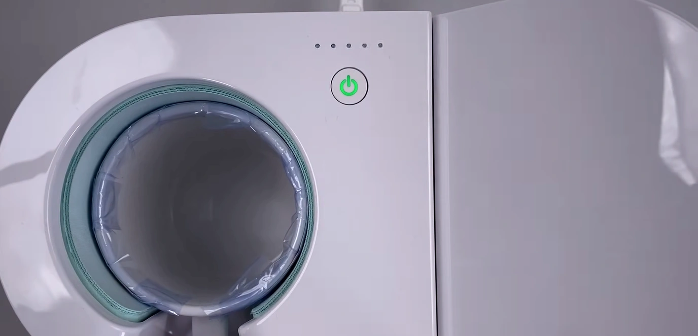 lift the lever and pull out the mug using only the handle