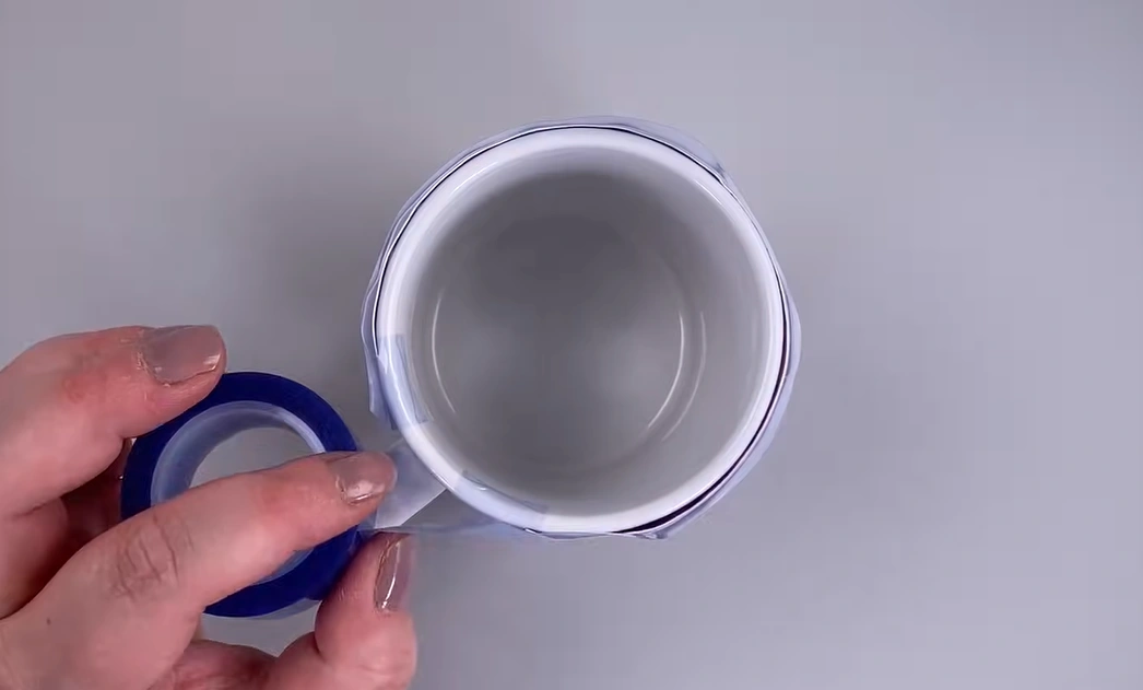 some heat-resistant tape to secure the wrap