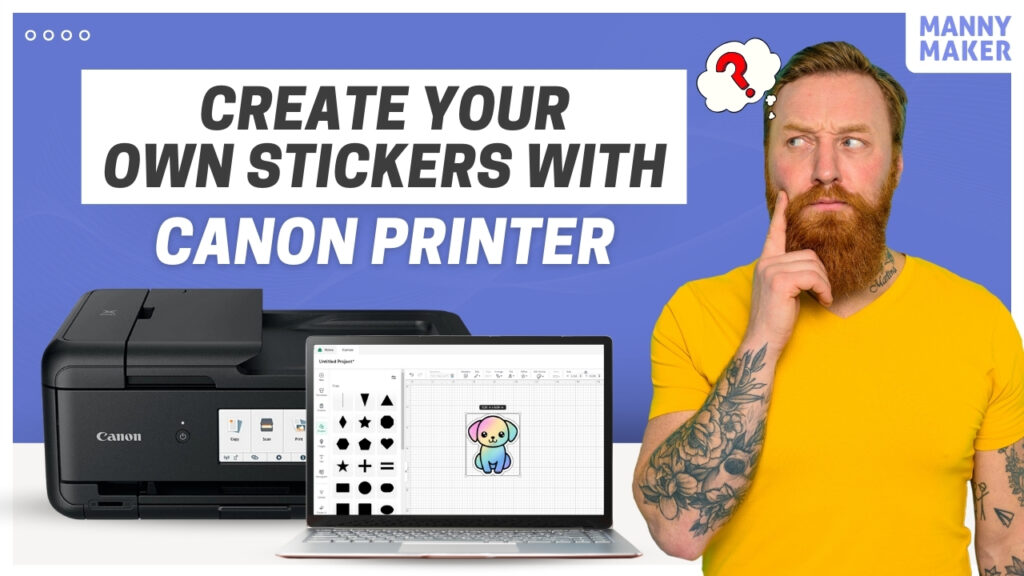 How to Make Stickers With Canon Printer