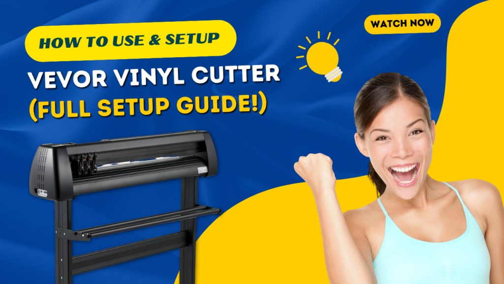 How to Use & Setup Vevor Vinyl Cutter
